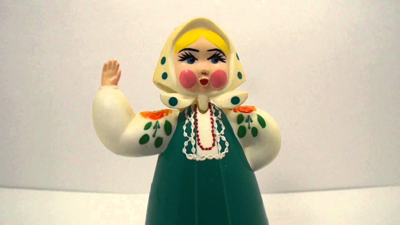 Vintage Russian Bobblehead Nodder Dancing  Doll