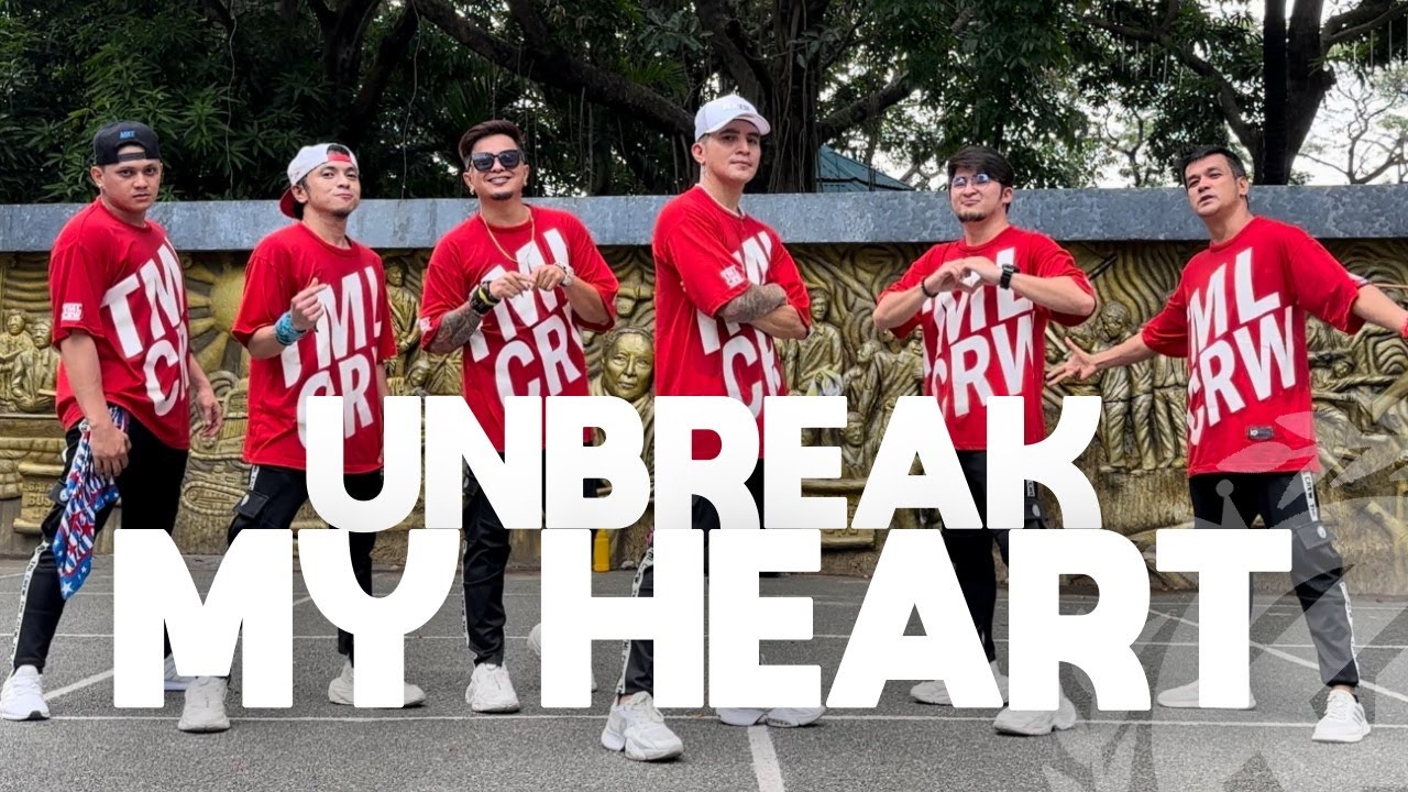 UNBREAK MY HEART by Jazzy K | Zumba | Pop | TML Crew Kramer Pastrana