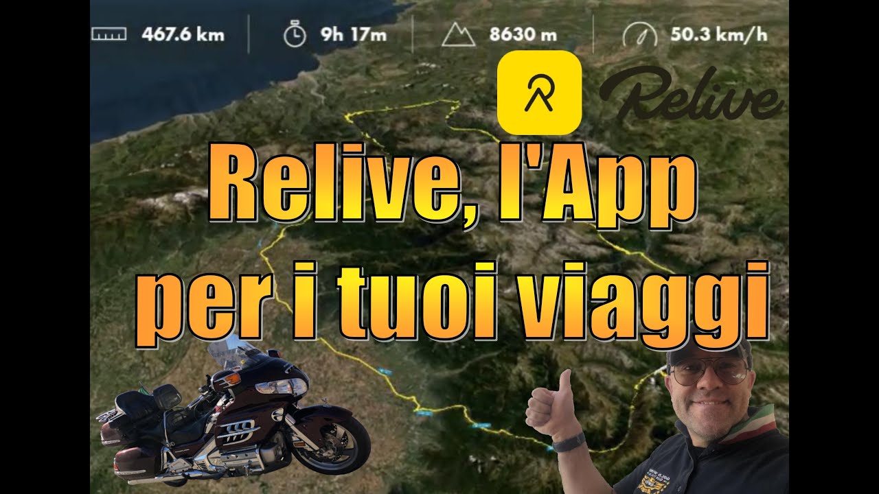 Relive in Moto: La Migliore App per Rivivere Ogni Curva! Test su Strada e Recensione Completa!