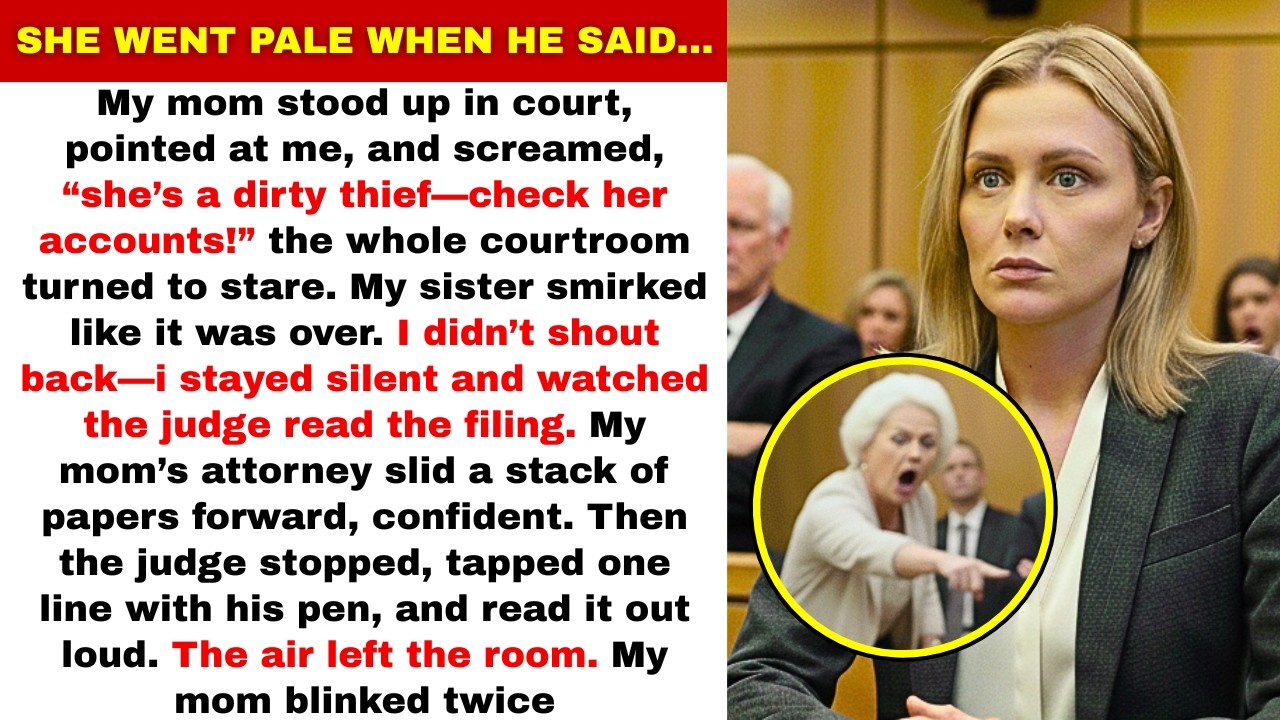 My Mom Yelled In The Courtroom: “She’s a Dirty Thief