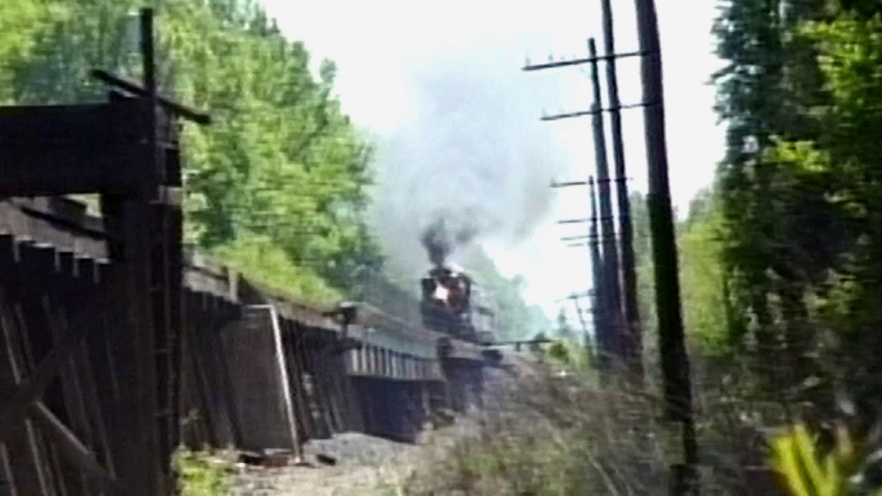 Cotton Belt 819 Saline River Crossing 1986