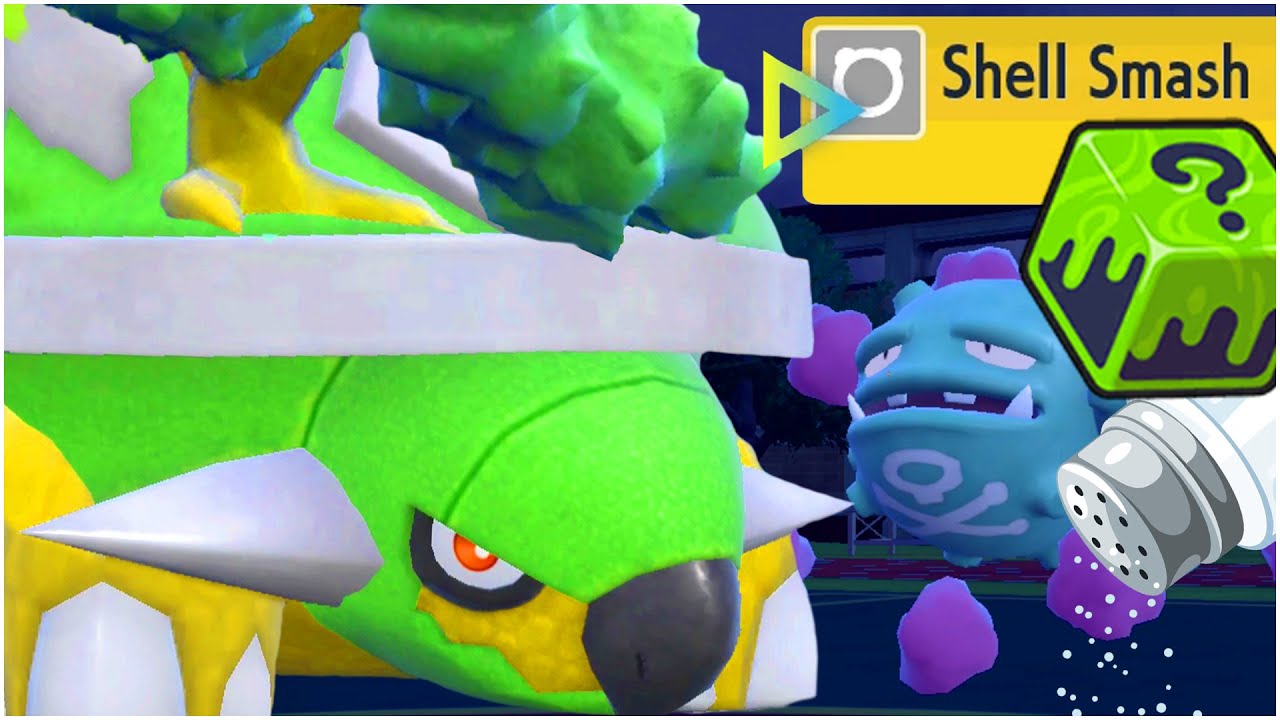 ★~ЭПИЧЕСКИЙ ЗАЧИСТ ТОРТЕРРЫ~★ Набор движений Shell Smash Loaded Dice SALTY RAGE OUT! Pokemon Scar...