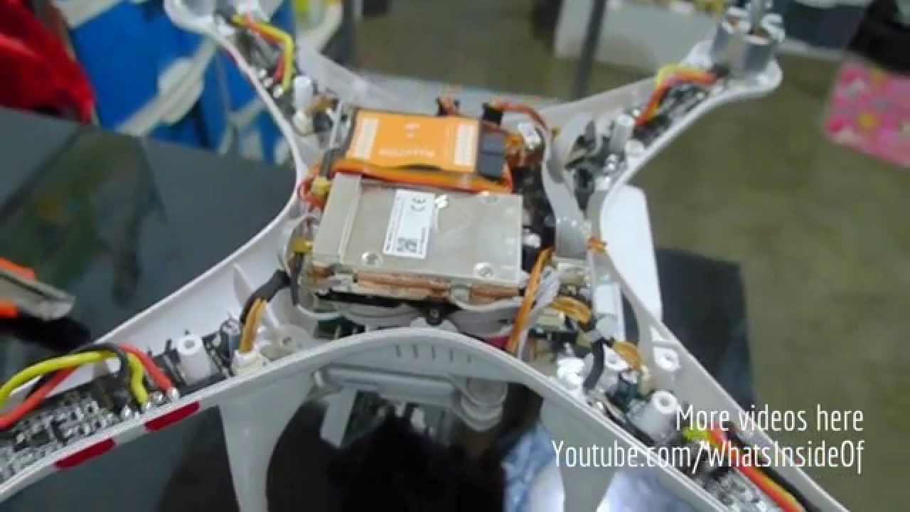 Whats Inside Of DJI PHANTOM 2 VISION PLUS +