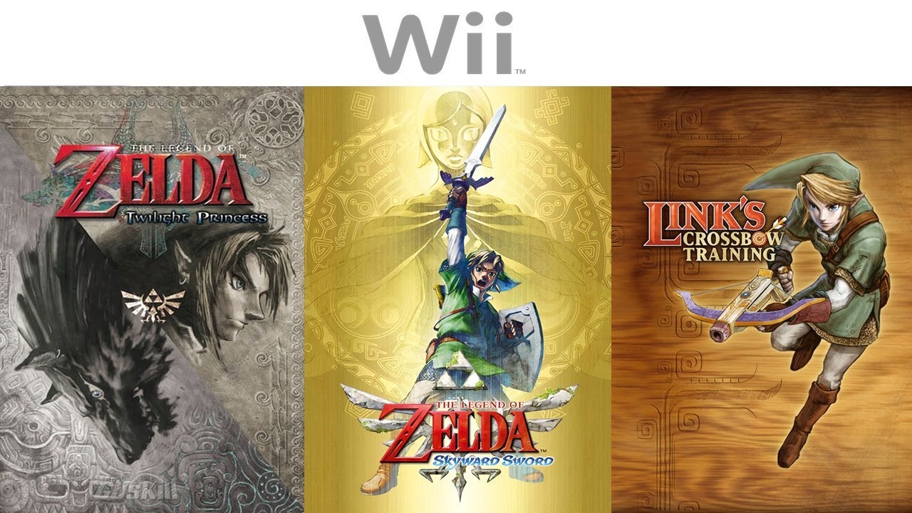 All The Legend of Zelda Games on Nintendo Wii