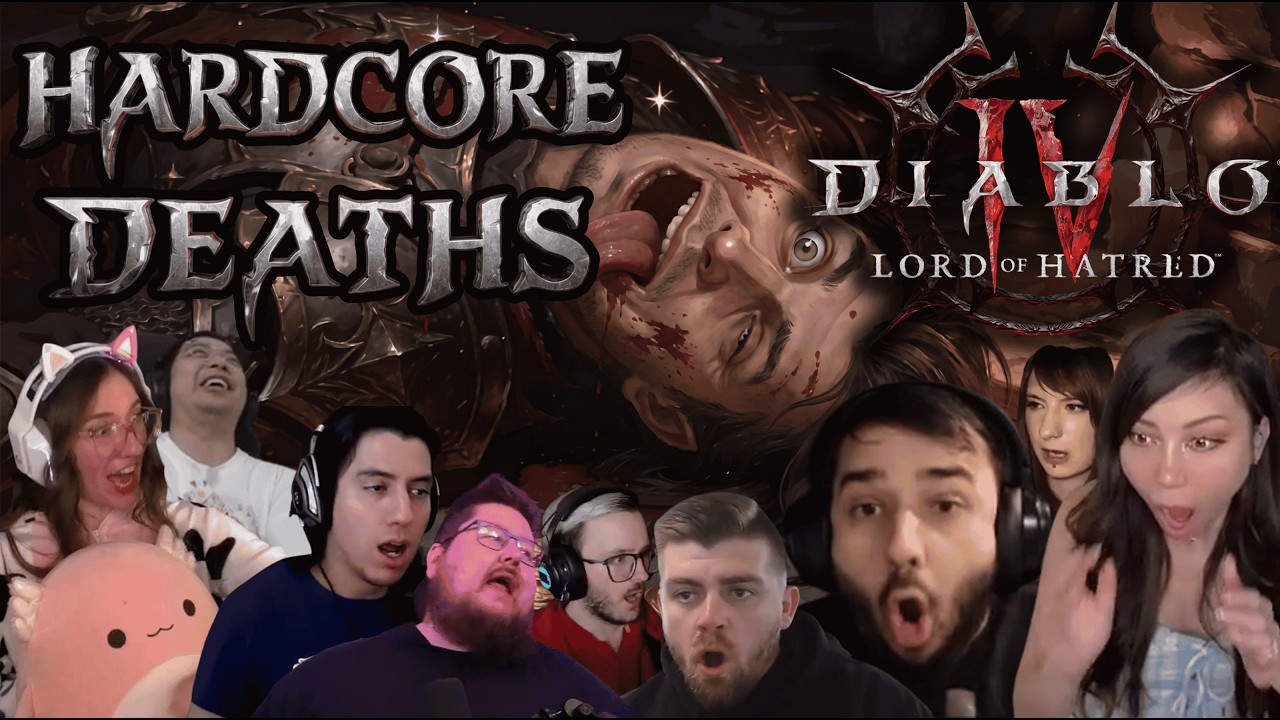 Лучшие смерти в хардкорном режиме 💀 Diablo 4: Lord of Hatred