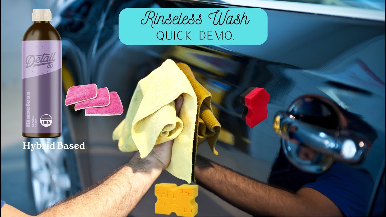 Quick Rinseless Wash Tutorial/Demo