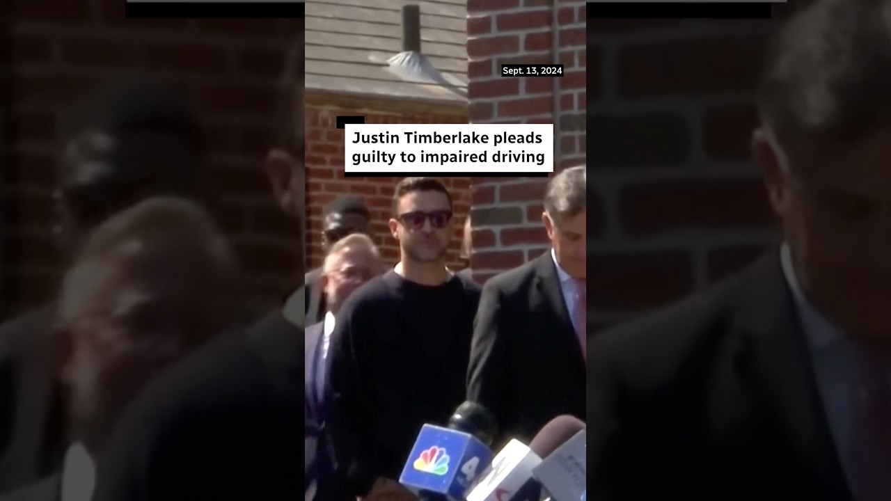Justin Timberlake pleads guilty to impaired driving