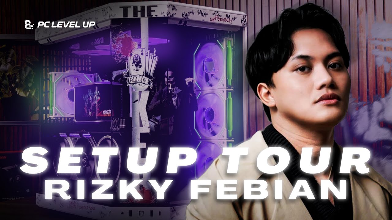 Setup Gaming & Studio Rizky Febian Setelah Dapet PC Baru dari PC LEVEL UP