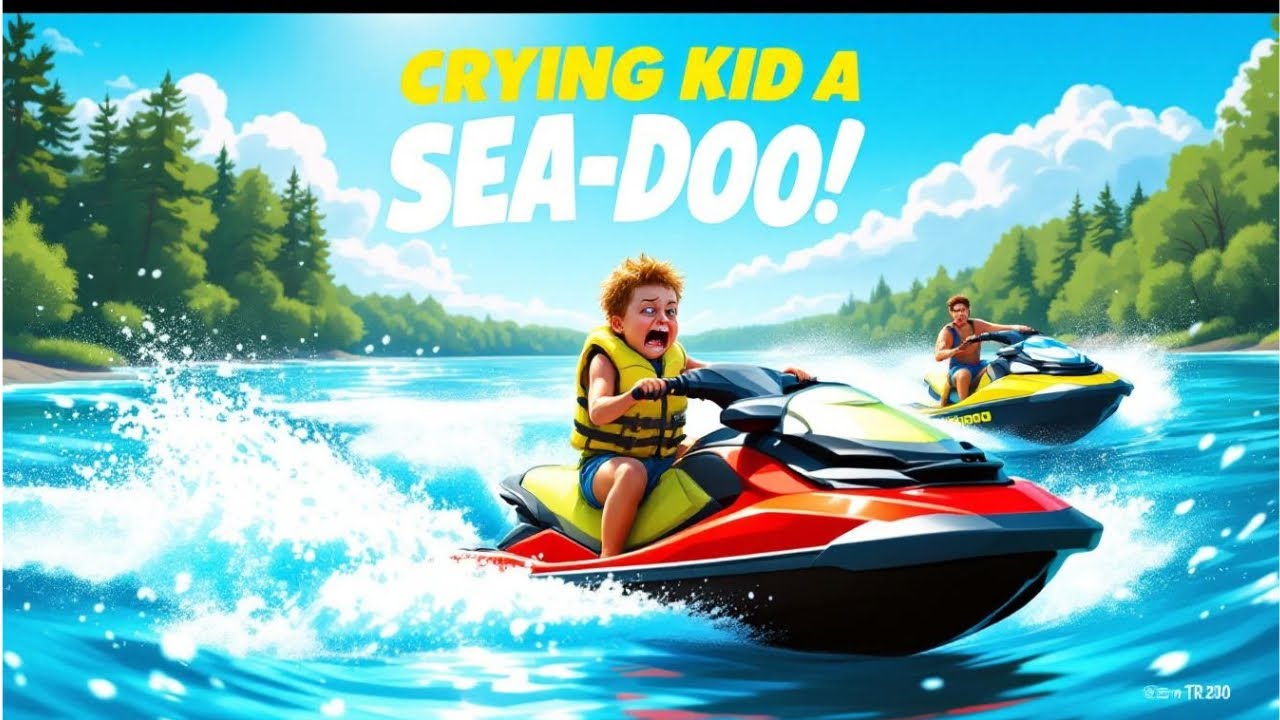 Crying Kid on a Sea-Doo: Our Hilarious Lake Day!