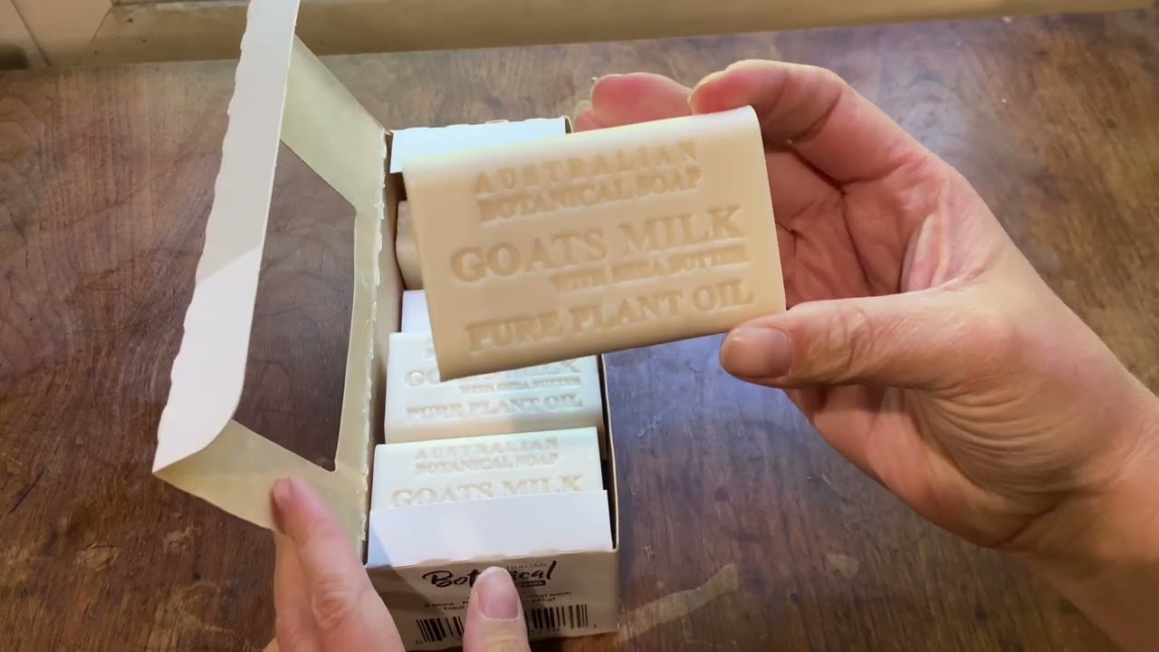 Australian Botanical Soap, Goats Milk with Shea Butter Pure Plant Oil Soap #goatmilksoap #soap