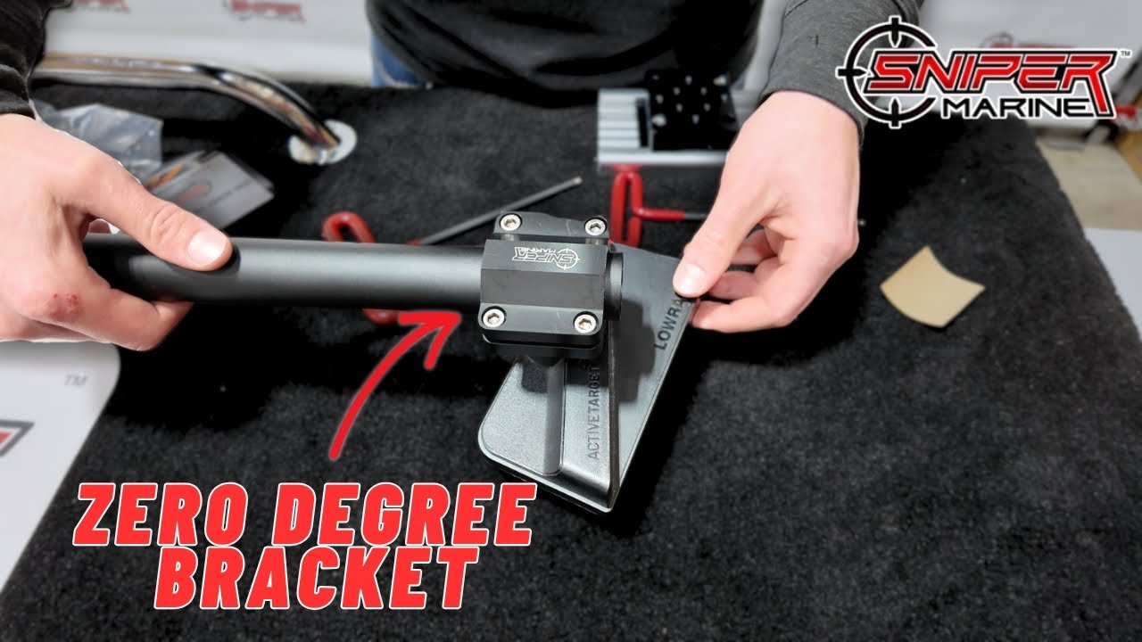 Sniper Marine Zero Degree Transducer Bracket Installation