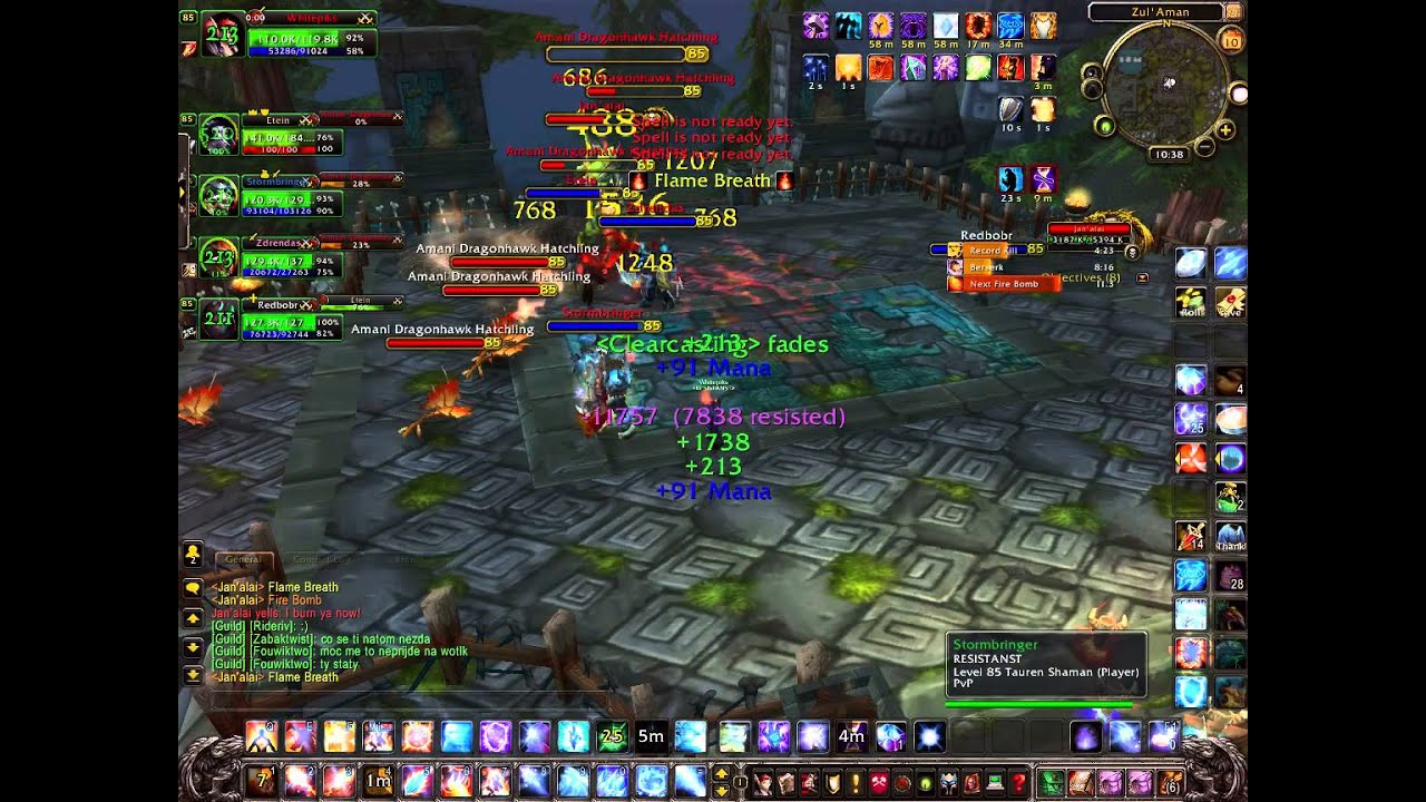 World of Warcraft Ice Online - Zul&acute;aman HC 5 man - boss Jan&acute;alai