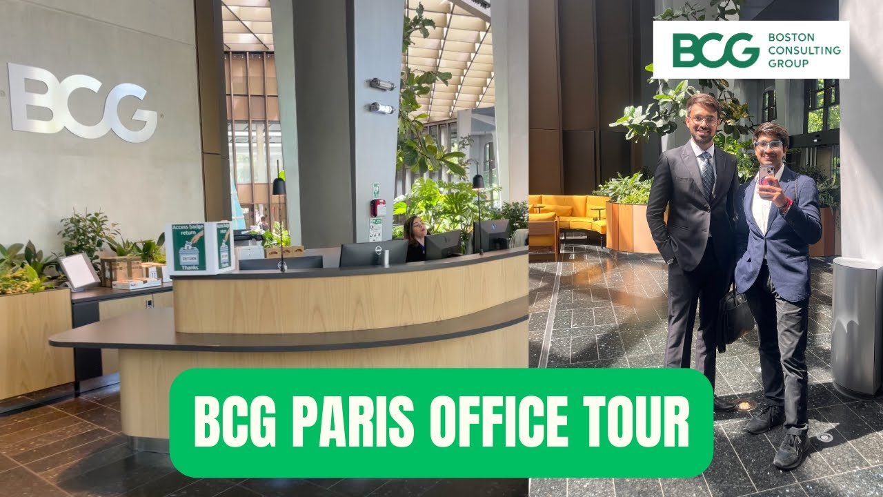 BCG Paris Office visit  ! A closer look at how big 3 MBB office feels from inside
