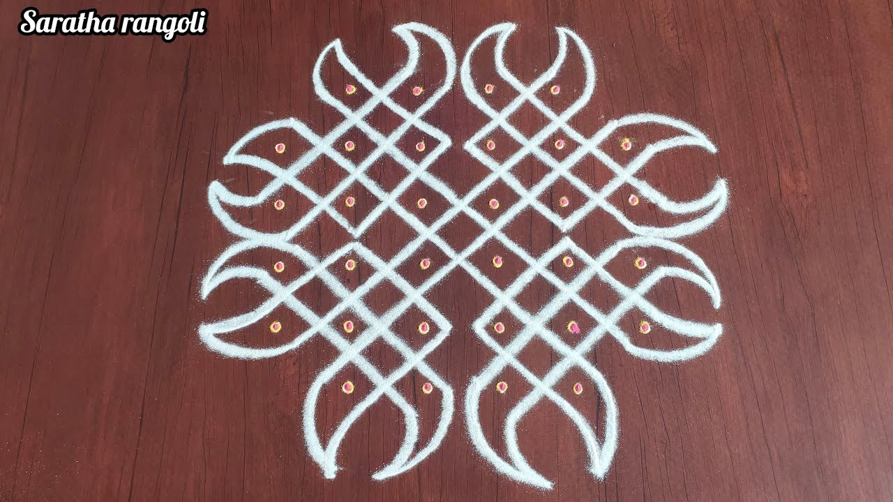 Thai madham Simple rangoli designs🌷easy melikala muggulu 🌷daily rangoli designs🌷saratha rangoli 