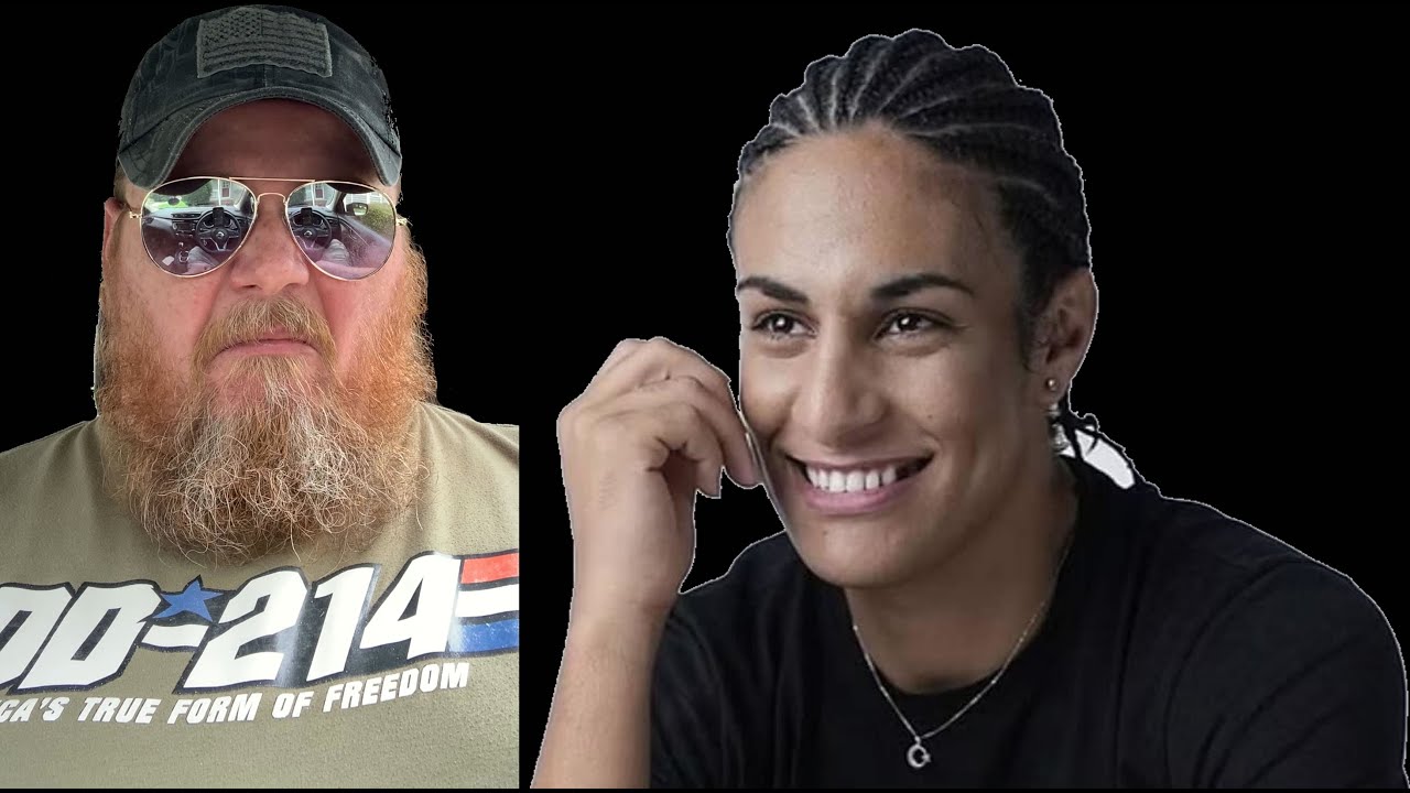 Angry veteran rants in truck about transgender Olympic boxer!