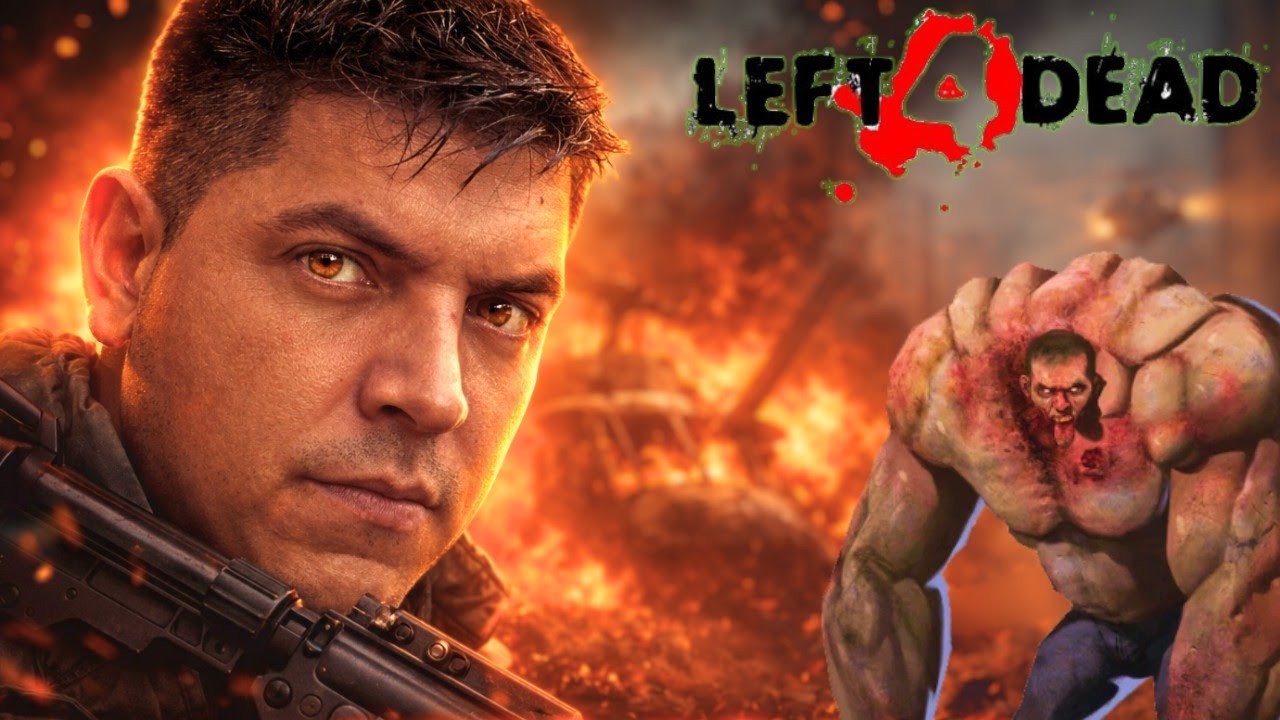 SERÁ QUE DÁ PRA ESCAPAR? ROTA DE FUGA INSANA EM LEFT 4 DEAD! 🏃‍♂️💨 Jonblein