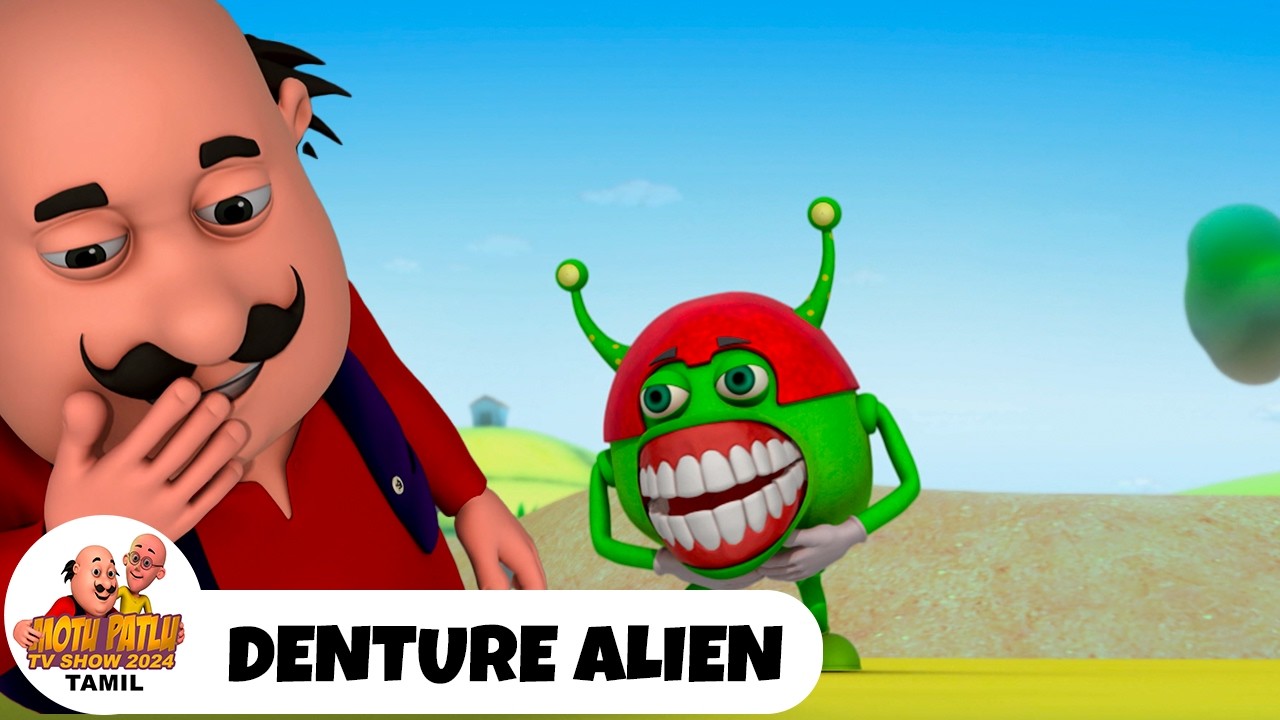 Denture Alien | Motu Patlu Episode 354 | மோட்டு பட்லு எபிசோட் 354 | Motu Patlu TV Show Tamil