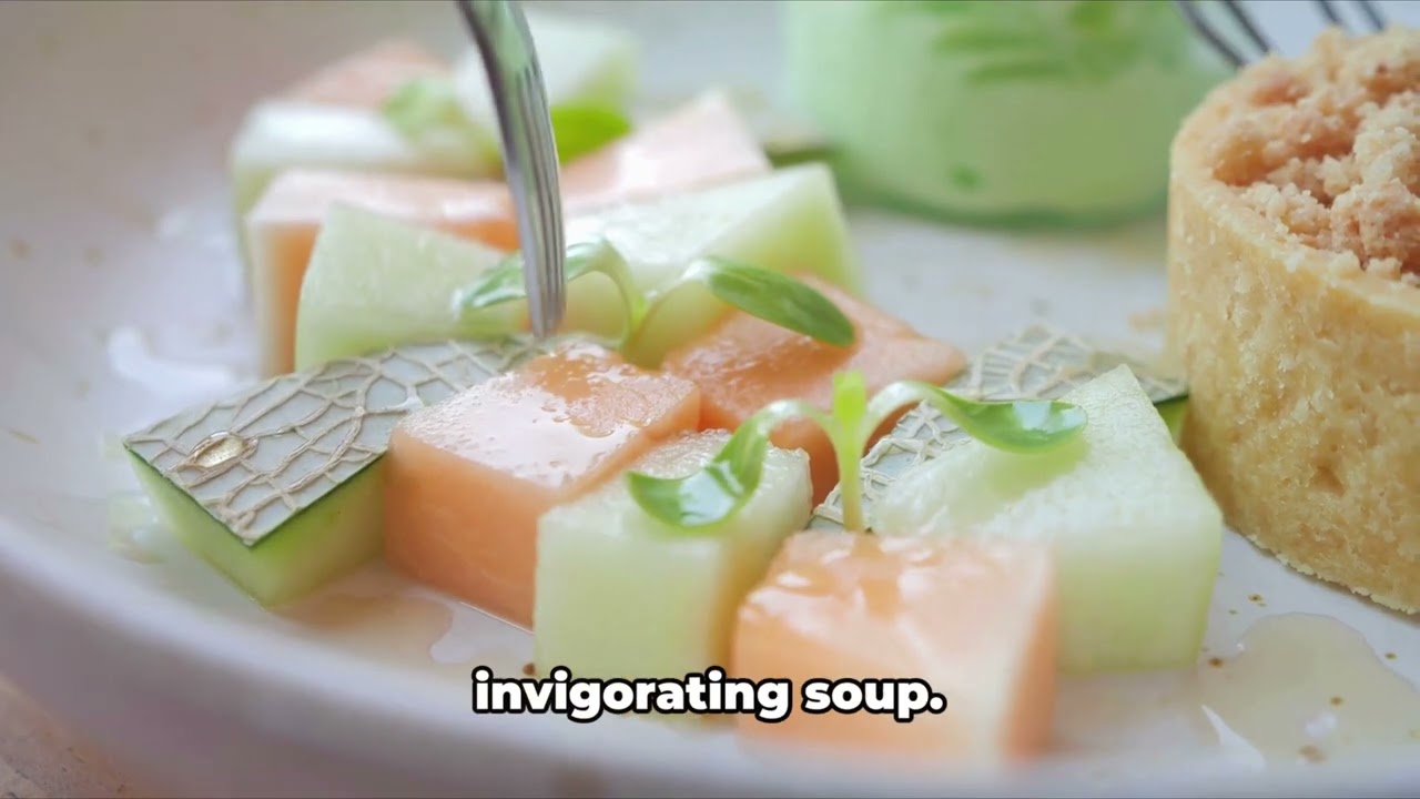 🍈 Refreshing Chilled Melon Soup 🌿 | A Liquid Diet Delight! 🥣