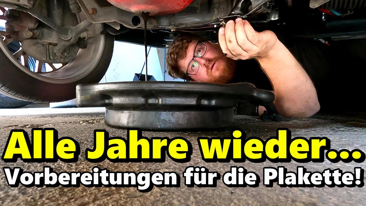 Alle Jahre wieder...   Vorbereitungen für die Plakette - Service Arbeiten am Volvo 740