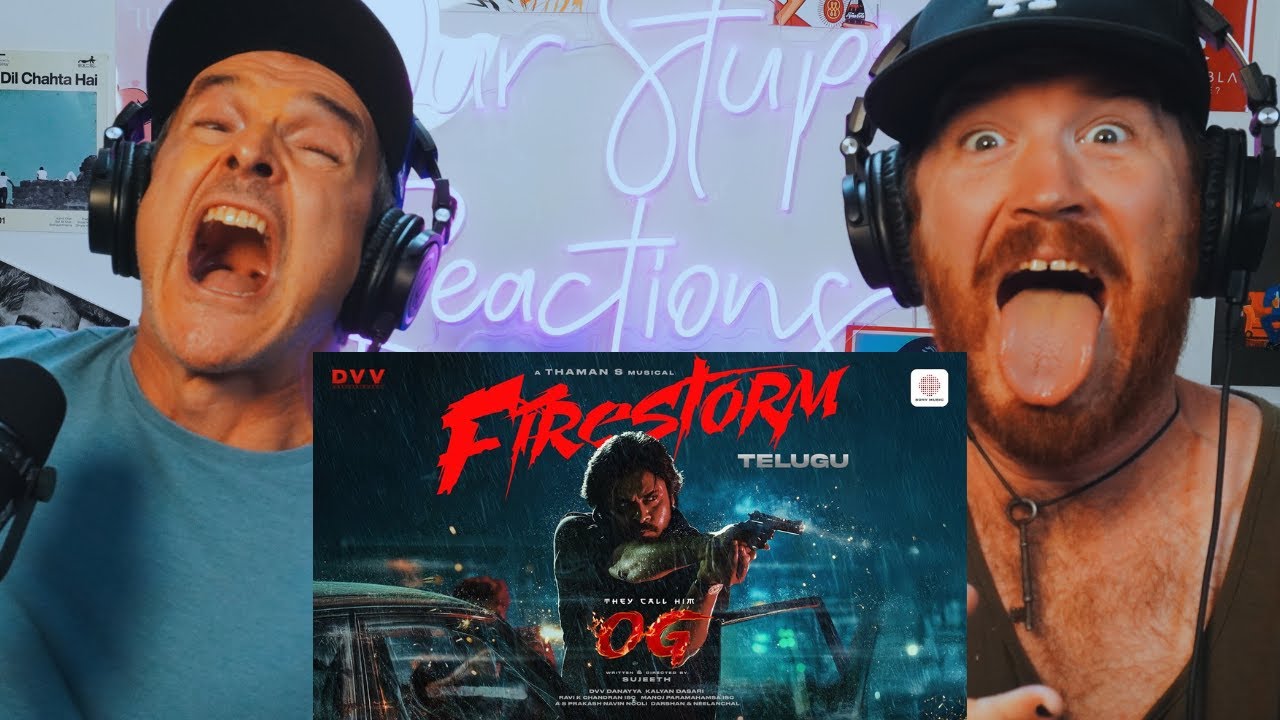 Они называют его OG - Видеоклип на песню Firestorm | Паван Кальян | Суджит | РЕАКЦИЯ!!