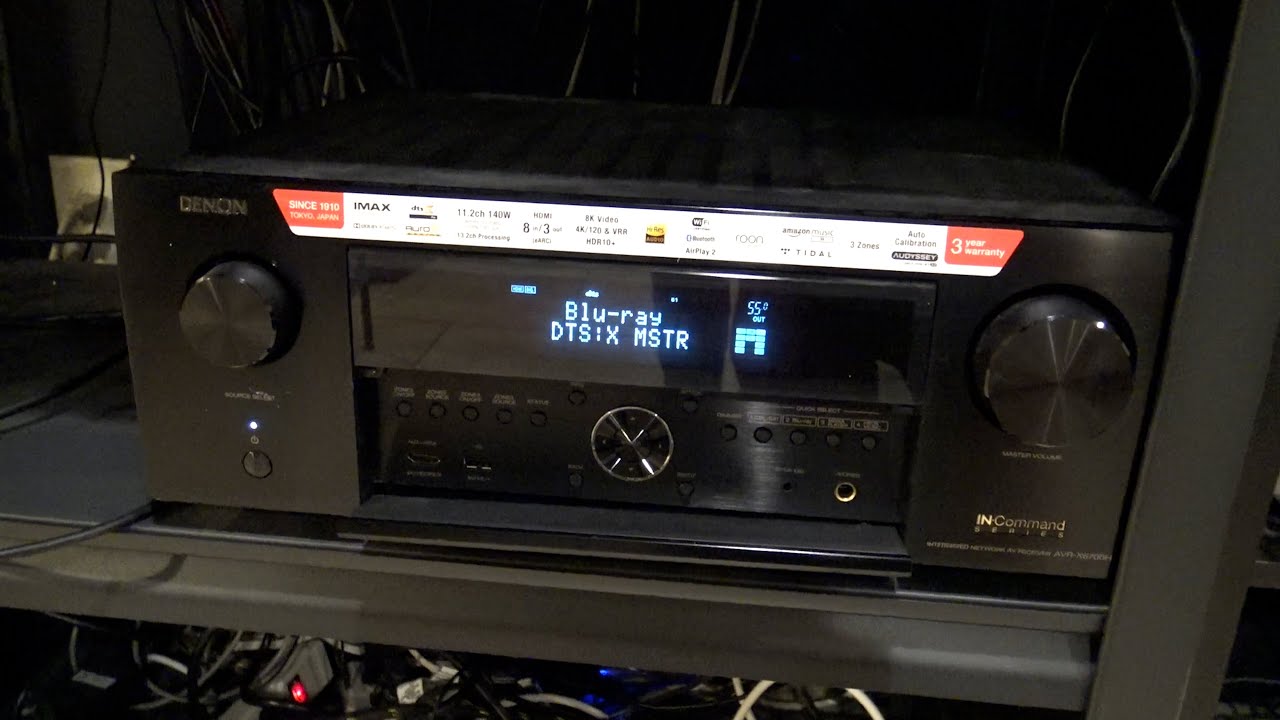Denon AVR-X6700H 13.2ch Pre-Out AV Receiver Unboxing & Demo