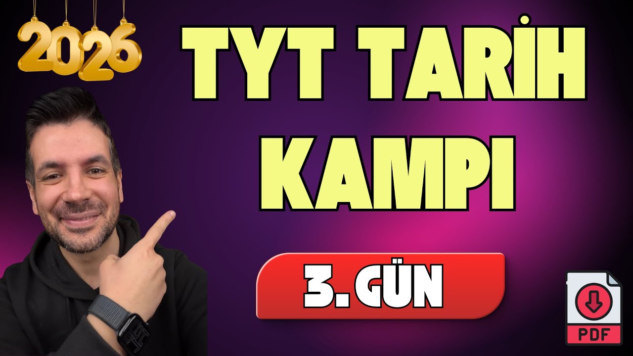 3. GÜN | İslam Medeniyetinin Doğuşu | TYT Tarih Kampı | 2026 YKS