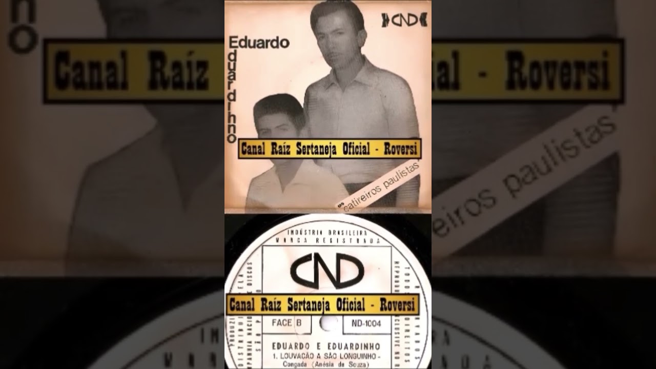 Eduardo & Eduardinho - Passarinho - Recorte 1.969