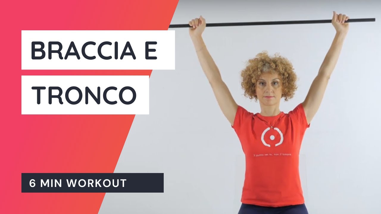 Come evitare la perdita di massa muscolare: esercizi per braccia e tronco