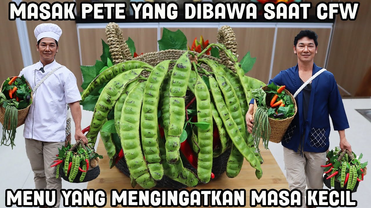 Masak Pete Yang Dibawa Saat CITAYAM FASHION WEEK Jadi Balado Kuning Ikan Kembung Pete