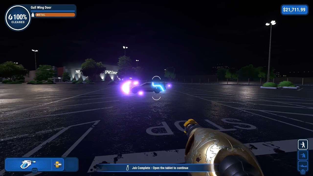 Cleaning the Time Machine - Powerwash Simulator #ps5 #powerwashsimulator