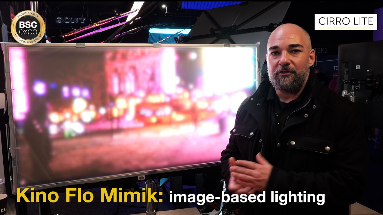 Kino Flo Mimik, image-based lighting: BSC Expo 2026