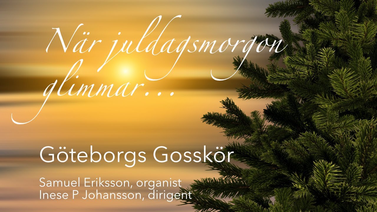 När juldagsmorgon glimmar