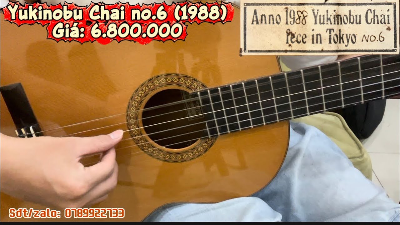 Yukinobu Chai no.6 (1988) giá chỉ 6 triệu 800. Cây này đời cổ, âm khá hay ạ