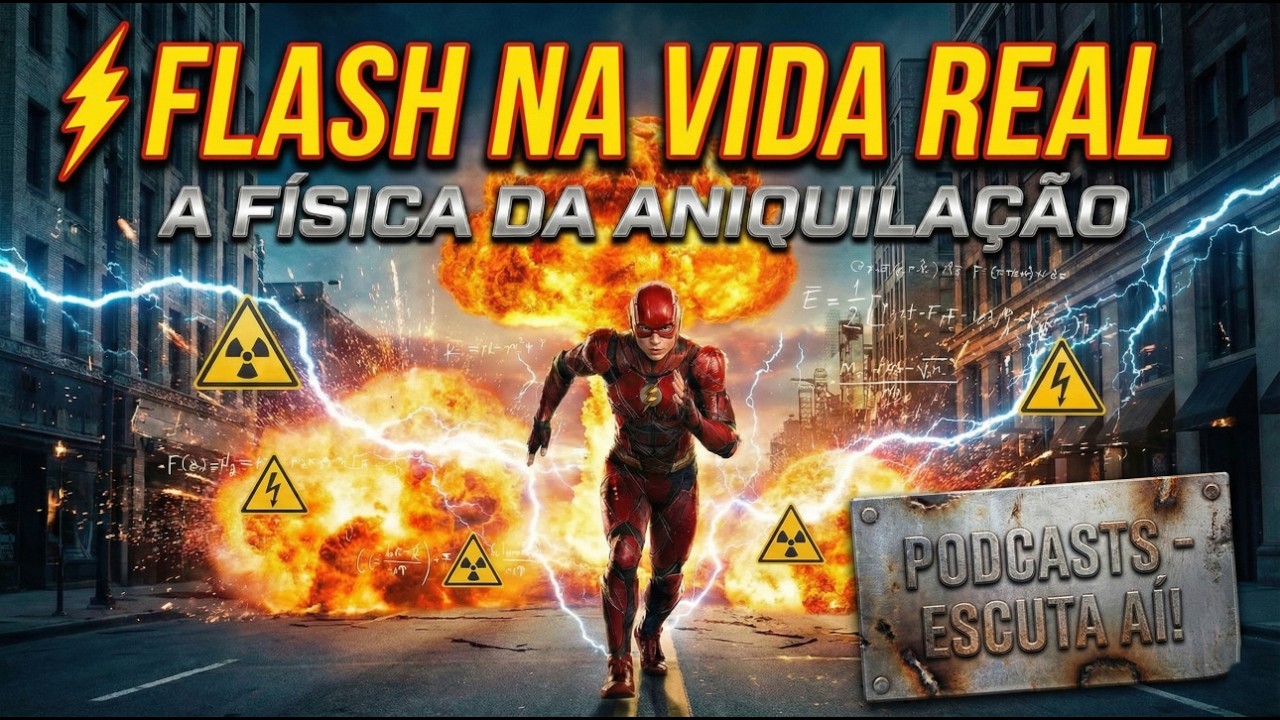 Podcasts: O Flash na Vida Real: A Física da Aniquilação.