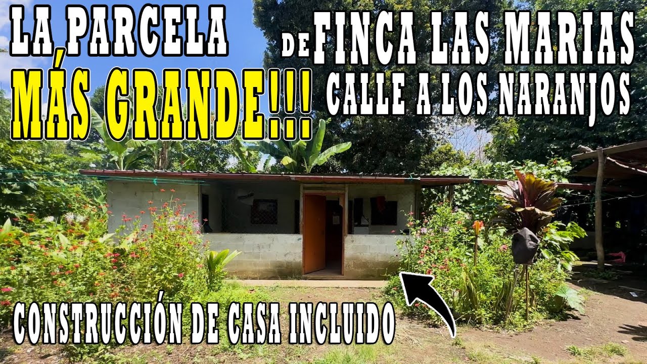 SE VENDE PARCELA CON CASA  INCLUIDA PARCELAS LAS MARIAS CALLE A LOS NARANJOS | CRV EL SALVADOR