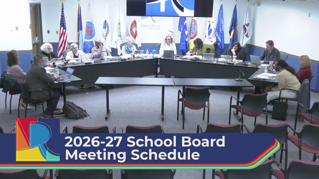 Robbinsdale Area Schools Board Business Meeting and Study Session - February 17, 2026 - 6 p.m.