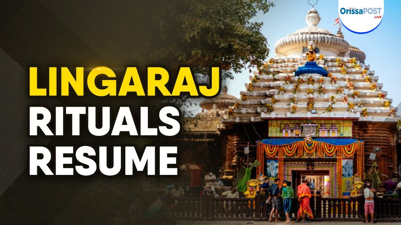Lingaraj temple rituals resume after servitor dispute | Dhadi darshan restored in Bhubaneswar