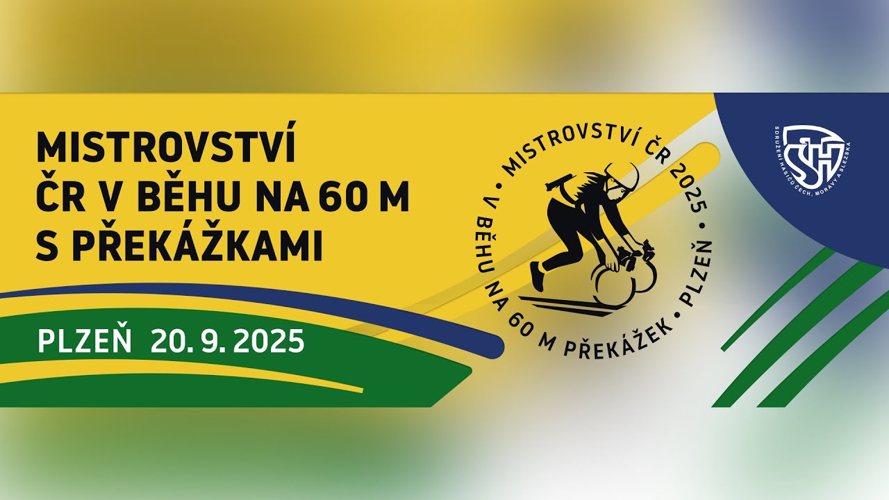 Mistrovství ČR v běhu na 60 m překážek - 2025 Plzeň