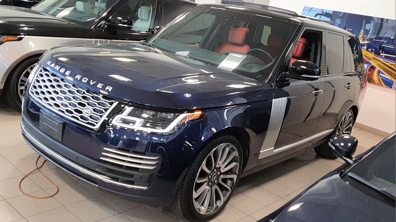 The new 2021 Land Rover Range Rover Autobiography