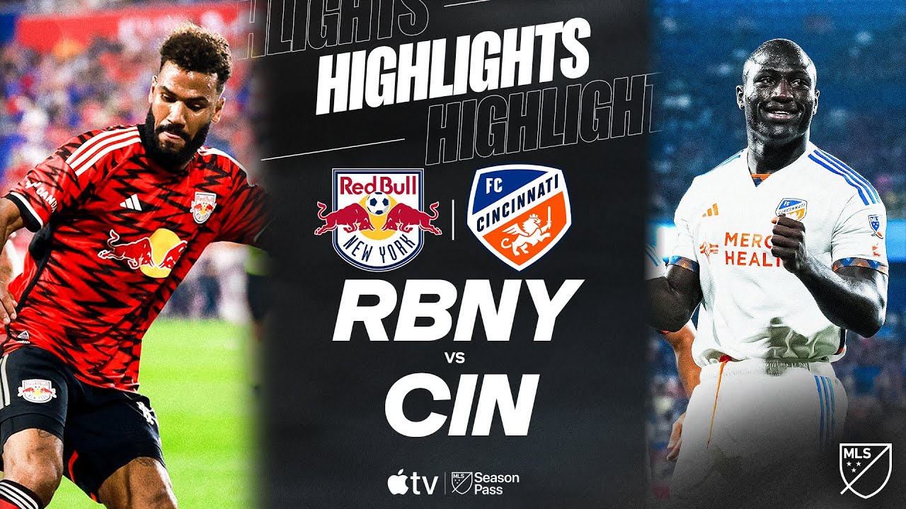 New York Red Bulls vs. FC Cincinnati | Full Match Highlights | Denkey Banger!
