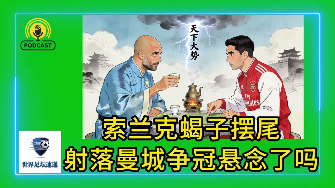 索兰克“蝎子摆尾”射落曼城争冠悬念了吗？#足球 #英超 #soccer #曼城 #热刺 #瓜迪奥拉 #索兰克 #切尔基 #哈兰德 #塞门约 #pepguardiola #阿森纳