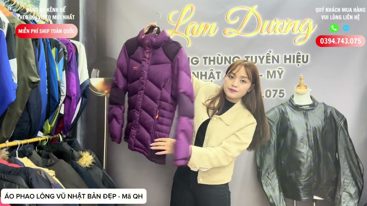 [26/2/2026] SALE ÁO PHAO LÔNG VŨ HÀN QUỐC TUYỂN CHỌN|0394.743.075|