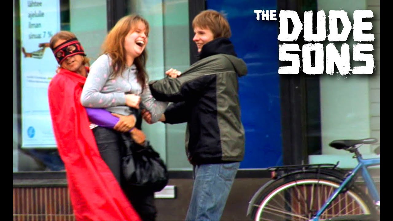 Superhero Saves Women Prank!