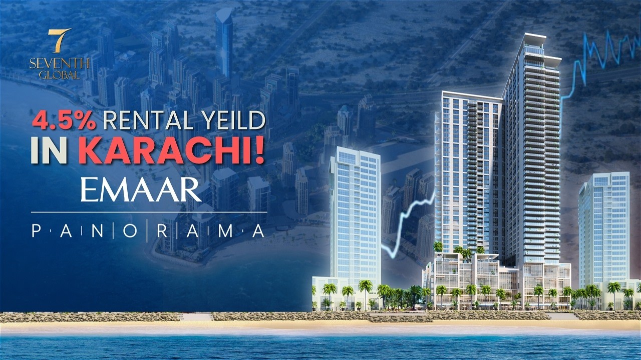 Emaar Panorama Karachi | 4.5% Rental Yield Explained | Best Waterfront Investment DHA Phase 8