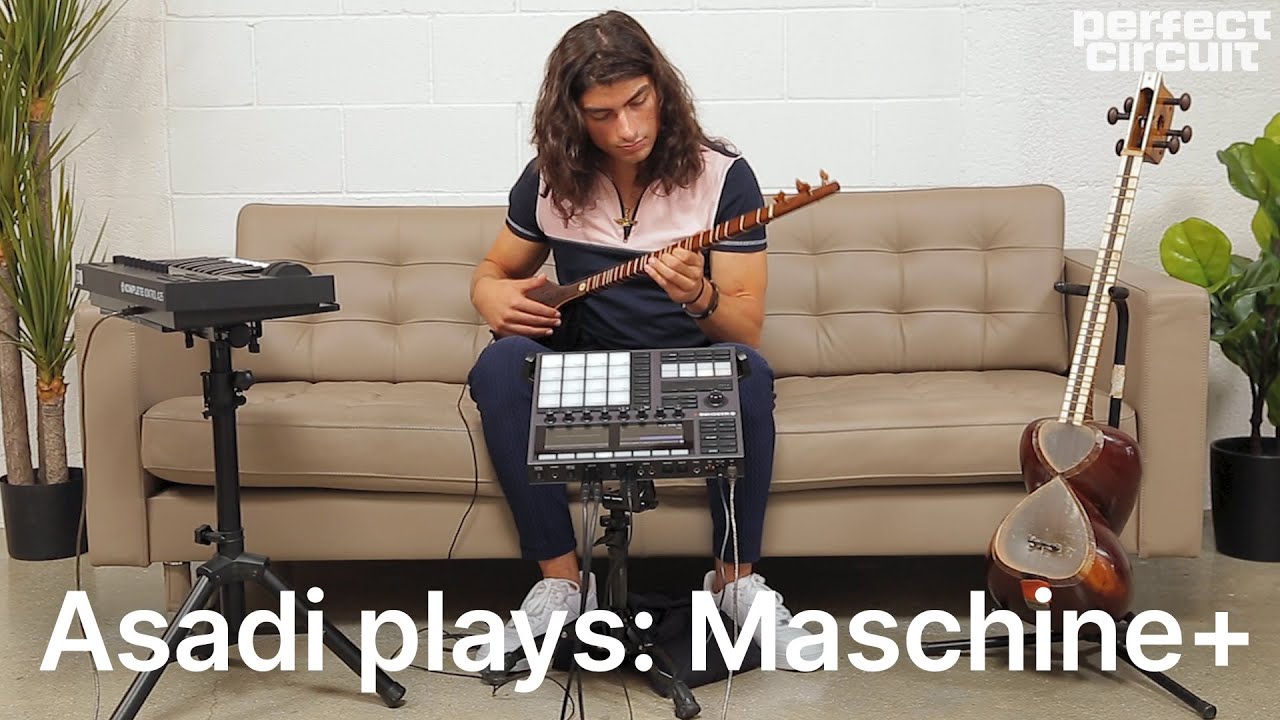 Asadi Plays: Native Instruments Maschine + автономный Groovebox