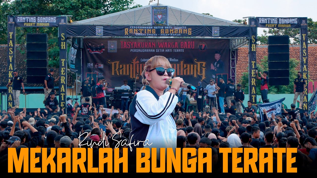 Ratu Rocker Jawa Timur - Mekarlah Bunga Terate - Rindi Safira - Admaja Music - Ranting Gondang