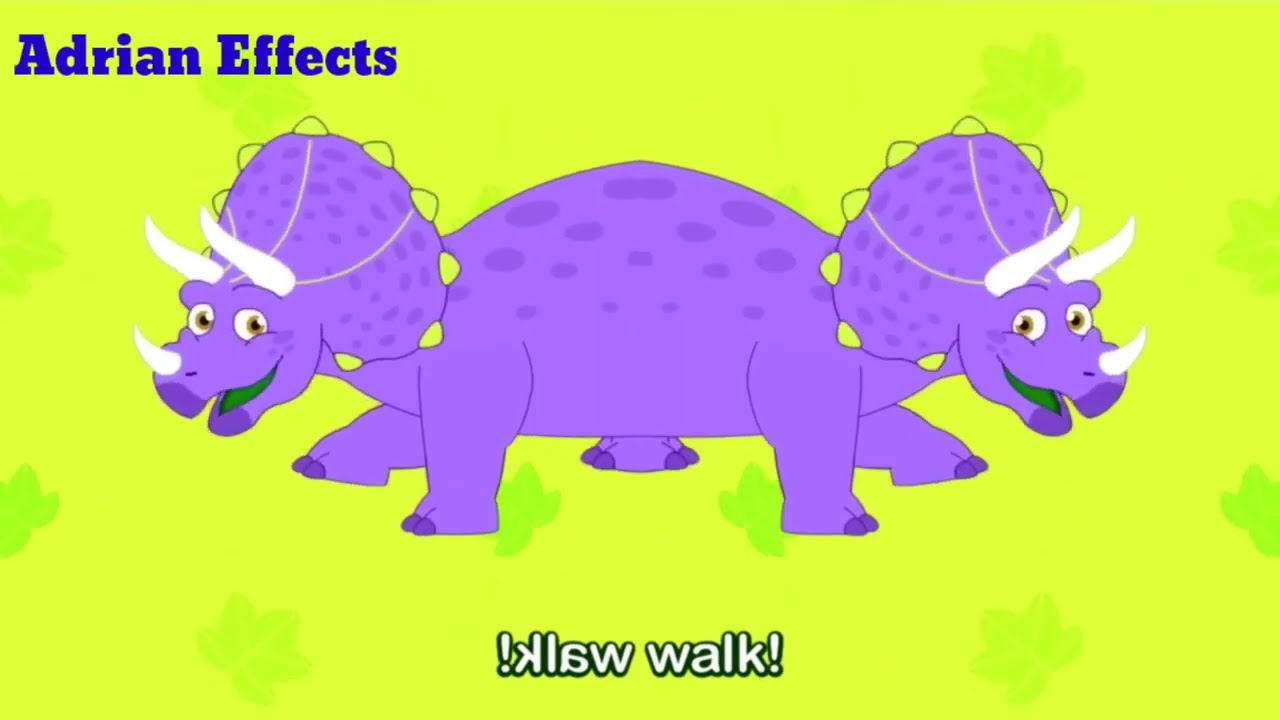 Dinosaurs Walking, Stomping & Swinging! Dino Song Preview Effects | Adrian Effects
