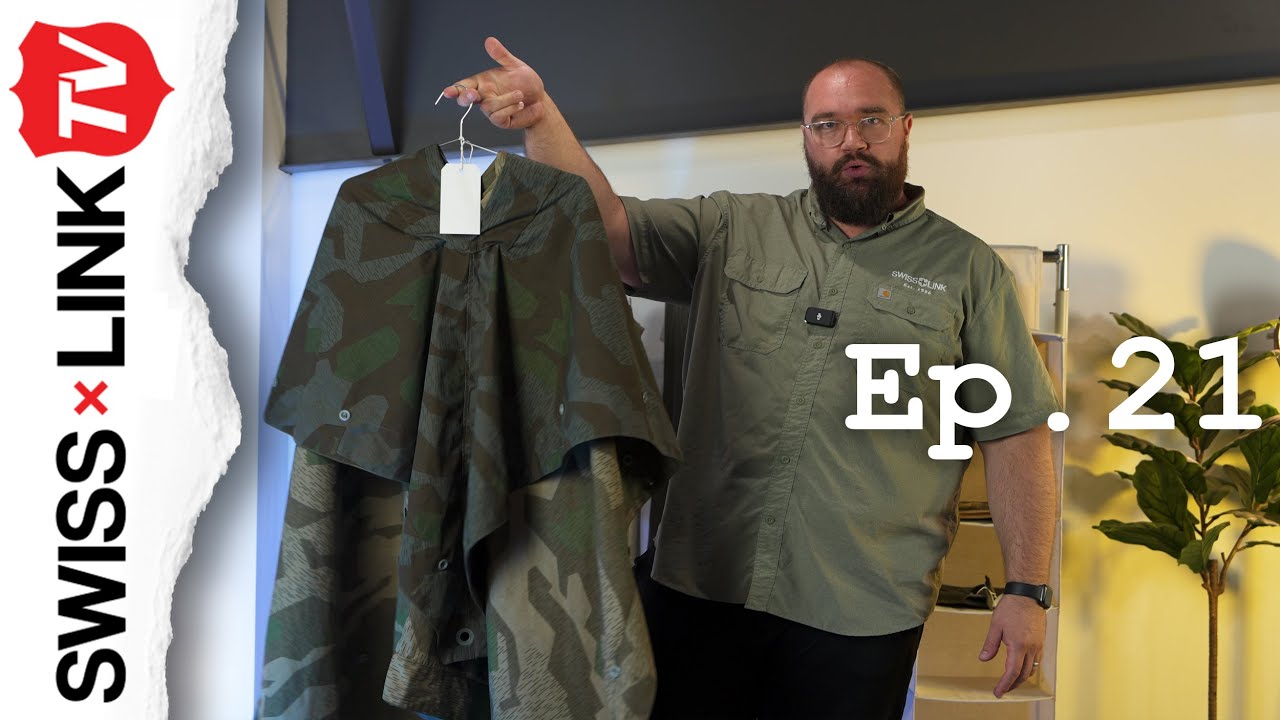 Swiss Link Tv [Ep.21] Splinter Camo, Swedish Map Cases and Clothes for Italian Prisoners