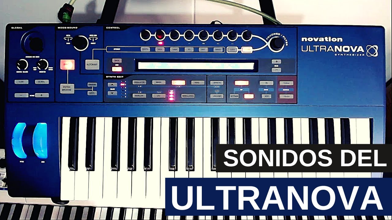 Sonidos del Novation Ultranova | Sin Hablar - No Talking | @NovationTV