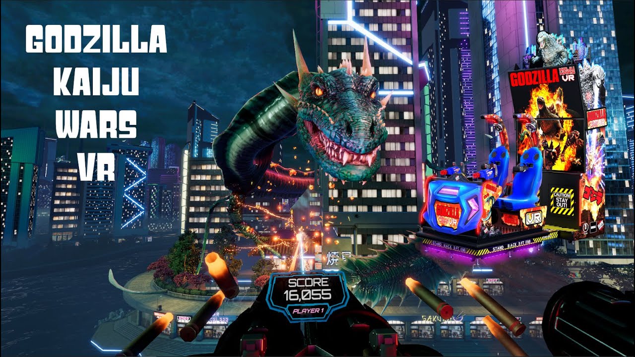 Godzilla Kaiju Wars VR by Raw Thrills [IAAPA 2024]